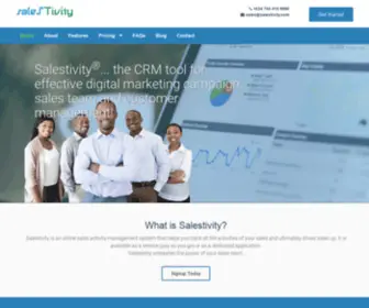 Salestivity.com(Salestivity) Screenshot
