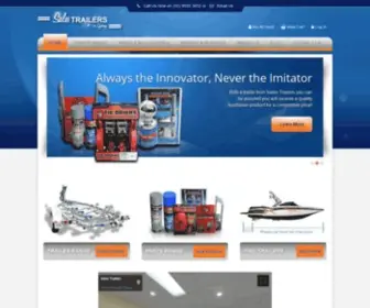 Salestrailers.com.au(Sales Trailers Sydney) Screenshot