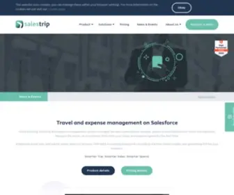 Salestrip.com(Travel and Expense Management Software) Screenshot