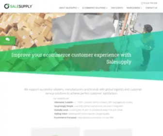 Salesupply.co.uk(Improve Your Ecommerce Customer Experience with Salesupply) Screenshot