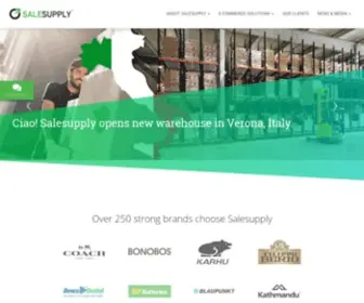 Salesupply.com(Ecommerce outsourcing) Screenshot