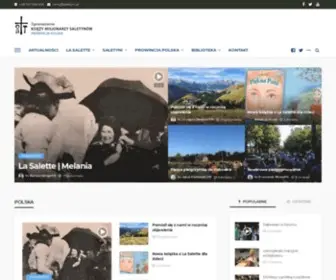 Saletyni.pl(Zgromadzenie Księży Misjonarzy Saletynów) Screenshot