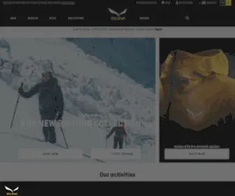 Salewa.com(Outdoor Online Shop) Screenshot