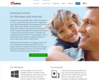 Salfeld.com(Salfeld Internetfilter and Parental Control for PC and Mobiles) Screenshot