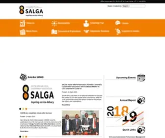 Salga.org.za(Salga) Screenshot