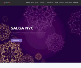 Salganyc.org(Serving the desi queer community of New York City WordPress) Screenshot