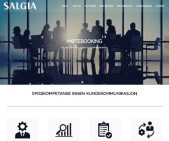 Salgia.no(VIL DU ØKE DITT SALG) Screenshot