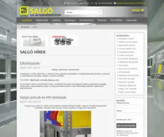 Salgobolt.hu(Polcrendszer a POLC BOLT) Screenshot