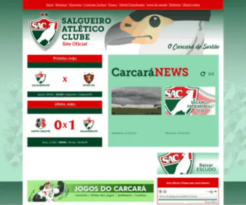Salgueiroac.com(Salgueiro) Screenshot