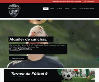 Salguerofutbol.com.ar(Inicio) Screenshot