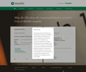 Salhon.com.uy(Salhón) Screenshot