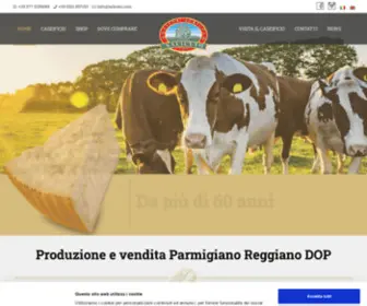 Saliceto.com(Società Agricola Saliceto) Screenshot