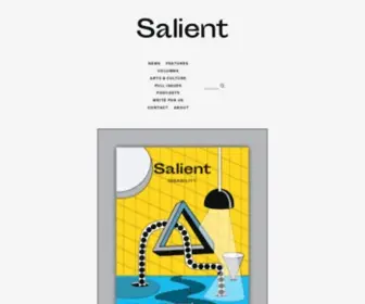 Salient.org.nz(Salient Magazine) Screenshot