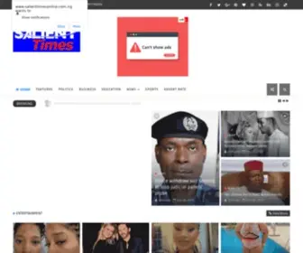 Salienttimesonline.com.ng(Salient Times Online) Screenshot