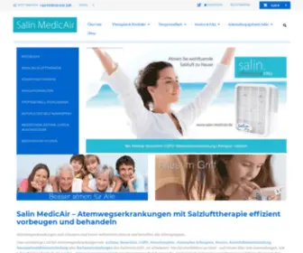 Salin-Medicair.de(Salin MedicAir) Screenshot