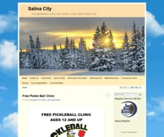 Salinacity.org(Salina City Corporation) Screenshot