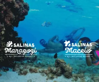 Salinas.com.br(Salinas All Inclusive Resorts) Screenshot