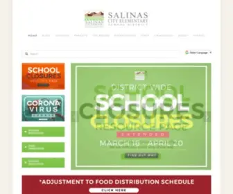 Salinascityesd.org(Salinas City Elementary School District) Screenshot