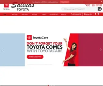 Salinastoyota.com(Salinas Toyota) Screenshot