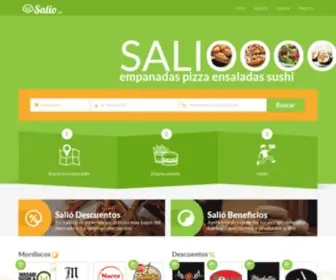 Salio.com.uy(Delivery de Comida Online Pedidos a Domicilio) Screenshot