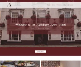 Salisburyarmshotel.co.uk(Salisbury Arms Hotel) Screenshot