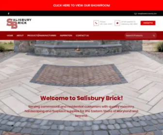 Salisburybrick.com(Salisbury Brick) Screenshot