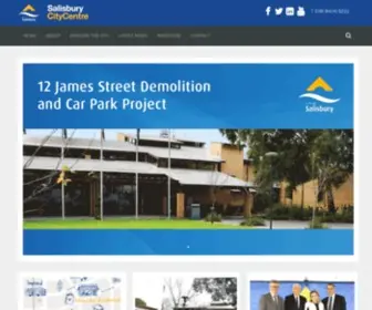 Salisburycitycentre.com.au(Salisbury City) Screenshot