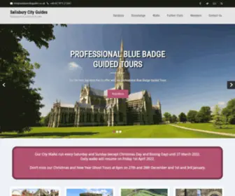 Salisburycityguides.co.uk(Salisbury is in a class of its own) Screenshot