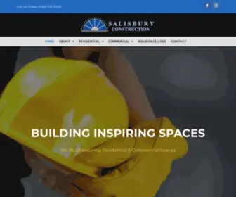 Salisburyconstructionworcester.com(Salisbury Construction) Screenshot