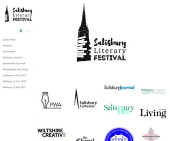 Salisburyliteraryfestival.co.uk(Salisbury Literary Festival) Screenshot