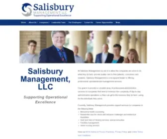 SalisburymGt.com(Supporting Operational Excellence) Screenshot