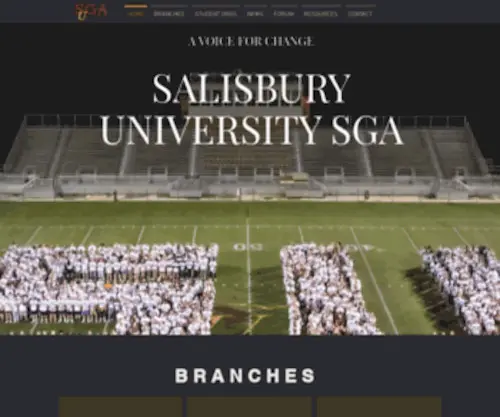 Salisburysga.com(2021 SGA Website) Screenshot