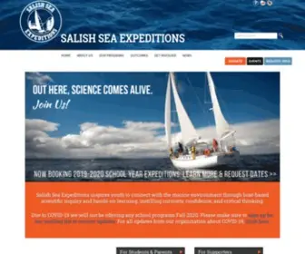 Salish.org(Salish Sea Expeditions Salish Sea Expeditions) Screenshot