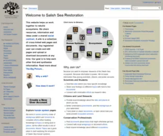 Salishsearestoration.org(Salish Sea Wiki) Screenshot