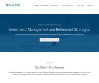 Salishwm.com(FINANCIAL ADVISOR IN BELLINGHAM) Screenshot