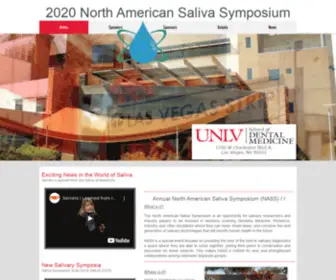 Salivasymposium.com(The Saliva Symposium) Screenshot