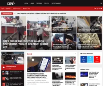 Salivemag.com(South Africa Live) Screenshot