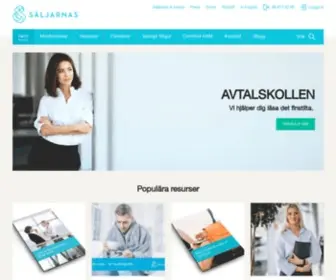 Saljarnas.se(Säljarnas riksförbund) Screenshot