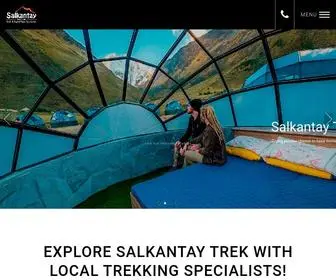 Salkantaytrekking.com(SALKANTAY TREK) Screenshot