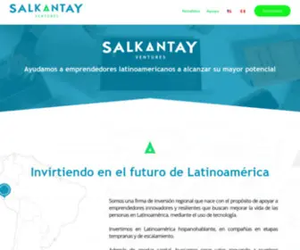 Salkantay.vc(Salkantay Ventures) Screenshot