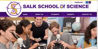 Salkschool.org(Salk School Of Science) Screenshot