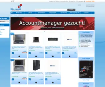 Salland.eu(Salland Webwinkel) Screenshot