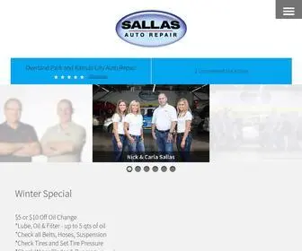 Sallasauto.com(Overland Park and Kansas City Auto Repair) Screenshot