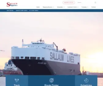 Sallaumlines.com(Sallaum Lines) Screenshot