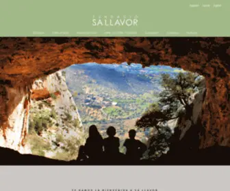 Sallavor.es(Fundación Sa Llavor) Screenshot