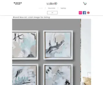 Sallieoart.com(Original Fine Art) Screenshot