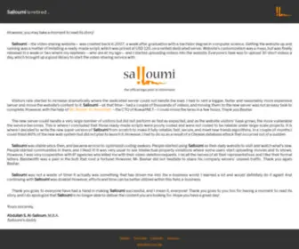 Salloumi.com(Salloumi is retired) Screenshot