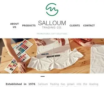 Salloumtrading.com(Salloum Trading CO) Screenshot