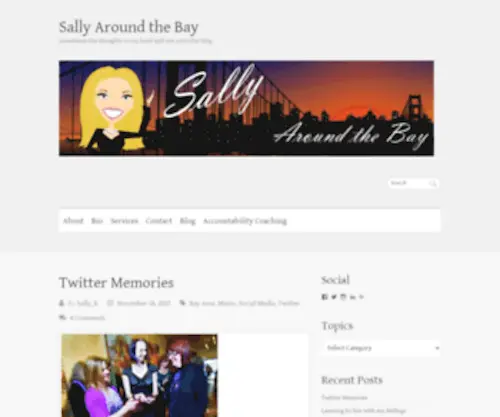 Sallyaroundthebay.com(Sally Around the Bay) Screenshot