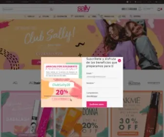 Sallybeautyperu.com(Sallybeauty) Screenshot